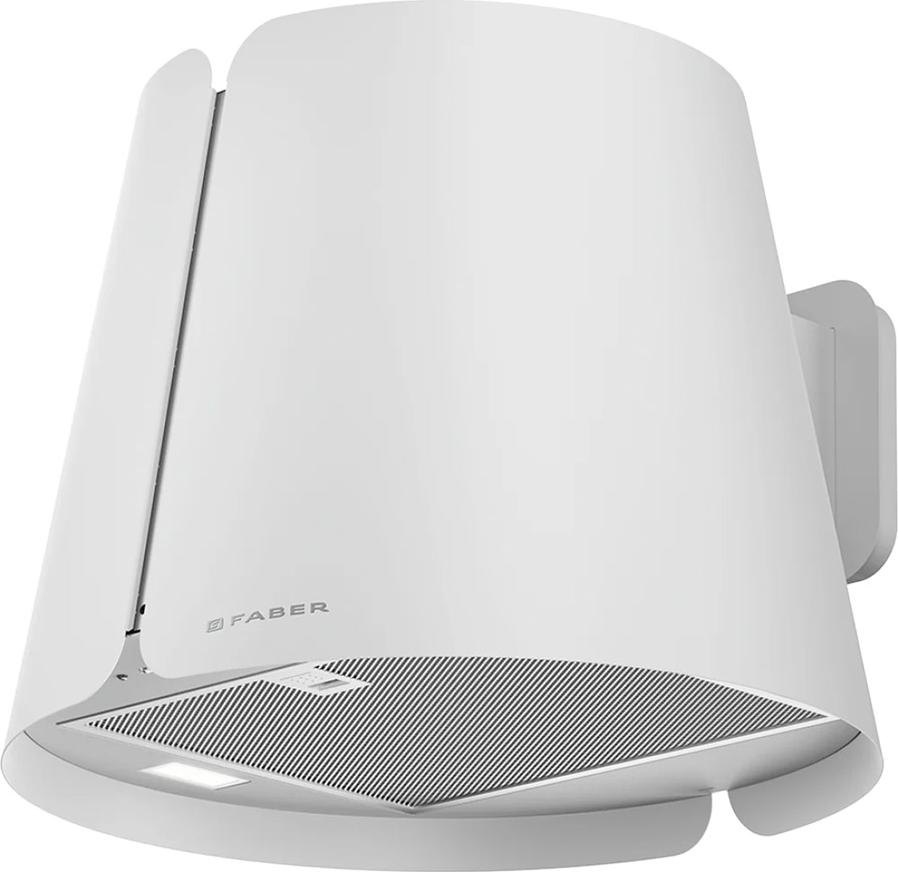 Dunstabzugshaube Wand Faber 40 cm Umluft Beat 335.0689.675 Matt Weiß