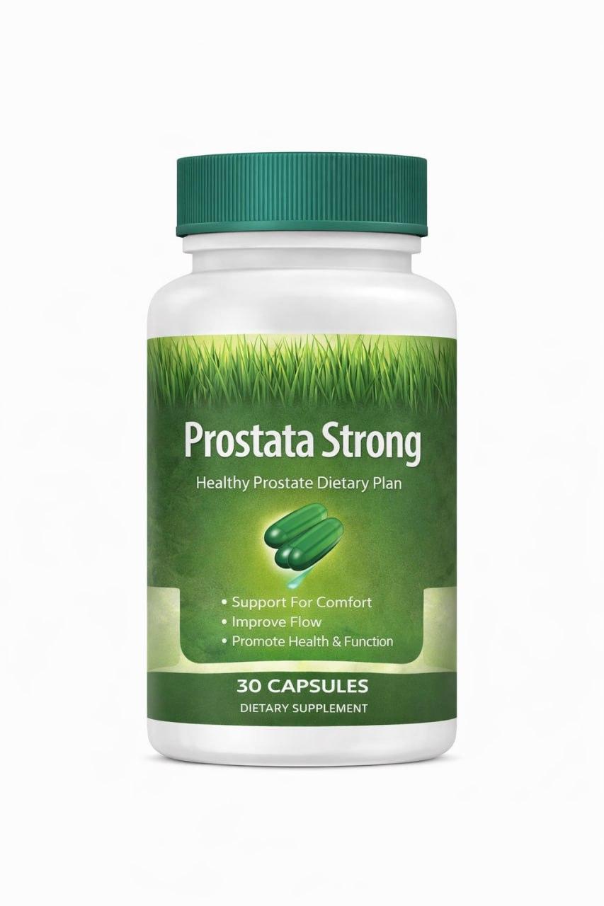 GLOBAL D LTD Prostata Strong – Prostata-Unterstützungs-Kapseln für Männer-Wellness - 30 Kapseln