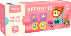 Mideer Vergleichspuzzle 20 Teile – Gegensätze MD2145