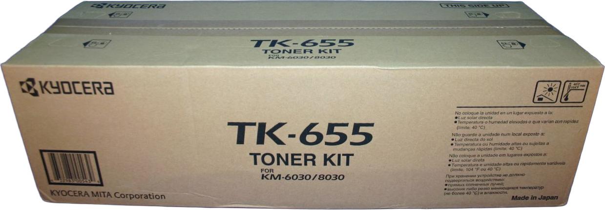 KYOCERA TK-655, 47000 strany, Čierna, 1 kusov