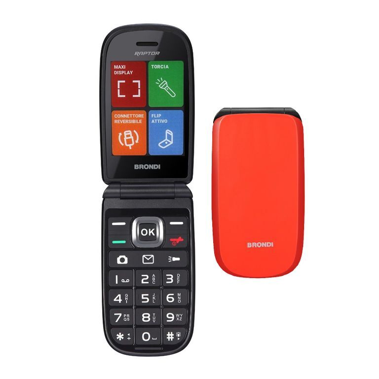 Brondi Raptor (Oranžový Kov) - Mobilný Telefón