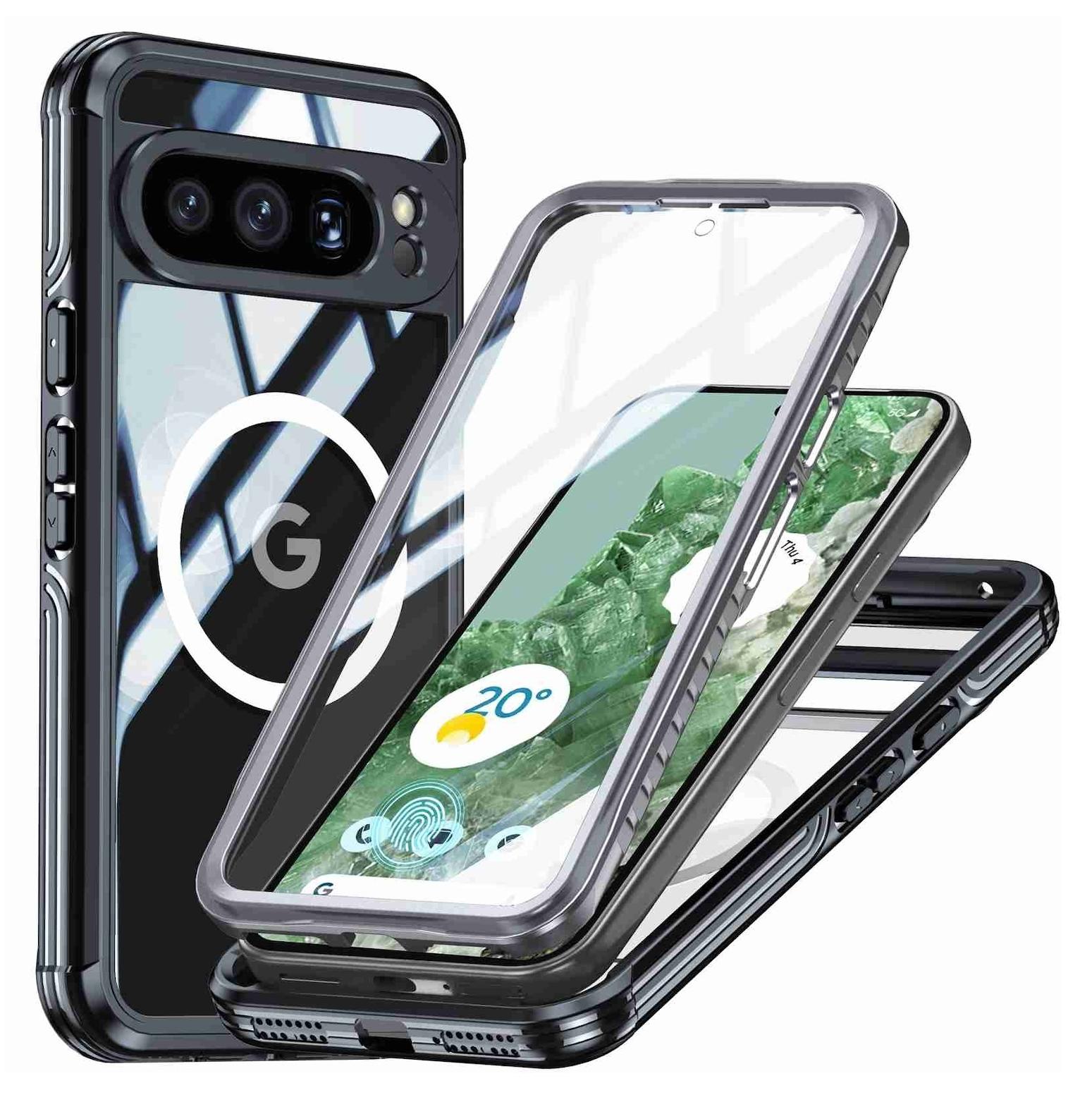 Spigen Cover Rugged Aror agFit, Copatibile con agSafe, Custodia