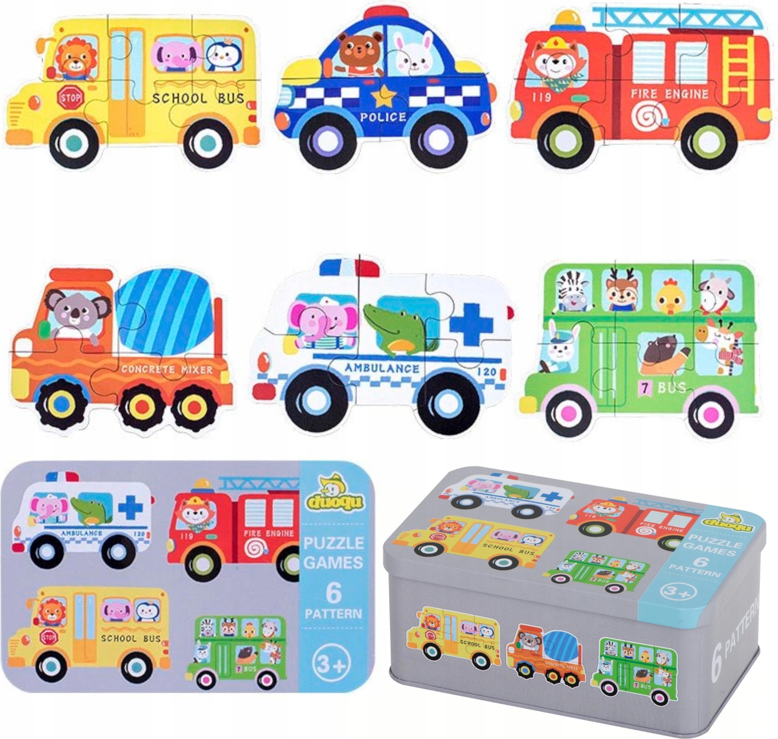 LUXMA Mein erstes Puzzle - Nutzfahrzeuge, 30 Teile, 1768