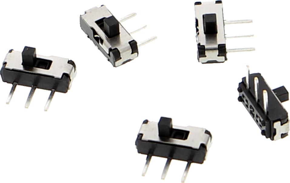 Funduino Schiebeschalter - Miniaturversion, Breadboardkompatibel (Pinabstand 2.54)