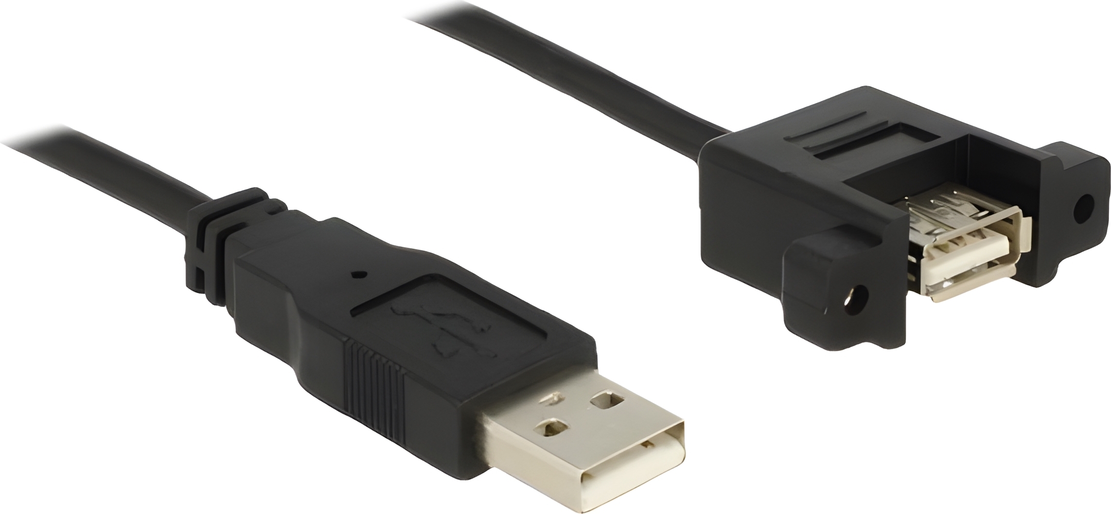 Delock 85461 DELOCK USB Kabel A -> A St/Bu Bu zum Einbau 0.50m