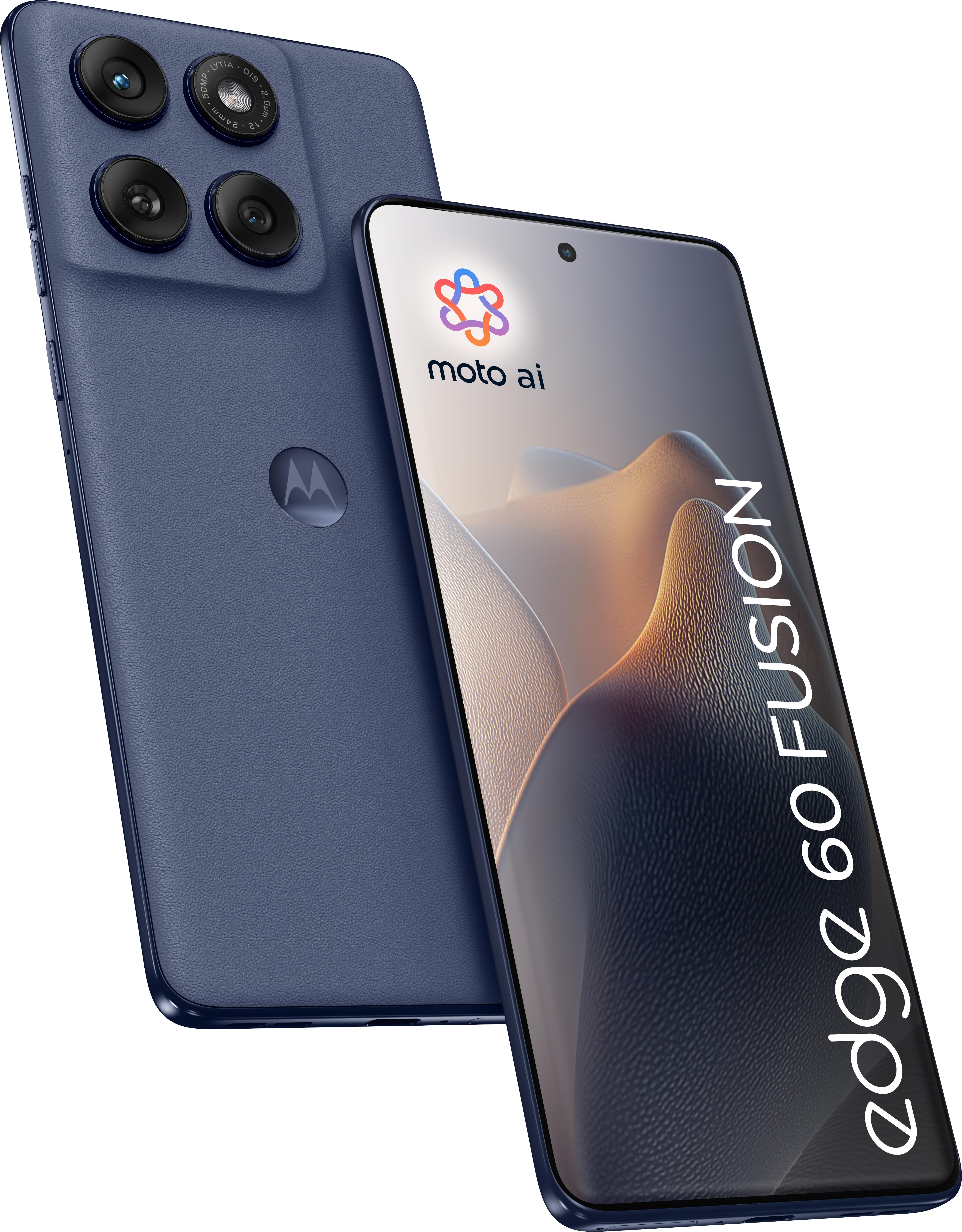 Motorola edge 60 fusion, 16,9 cm (6.67"), 8 GB, 256 GB, 50 MP, Android 15, Šedá