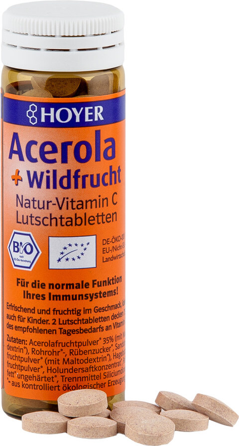 Wilhelm Hoyer Hoyer 378956, Tablet, Vitamin C, 30 g, 60 Stück(e)