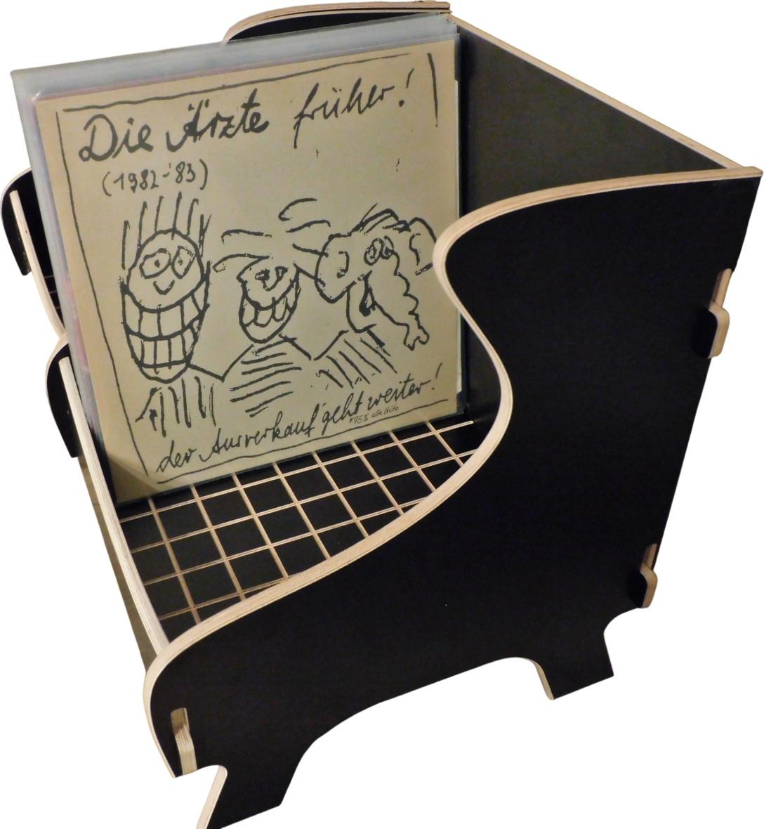 Manufaktur Martinshof Schallplattenbox "Plattenkiste" mit Wunschgravur