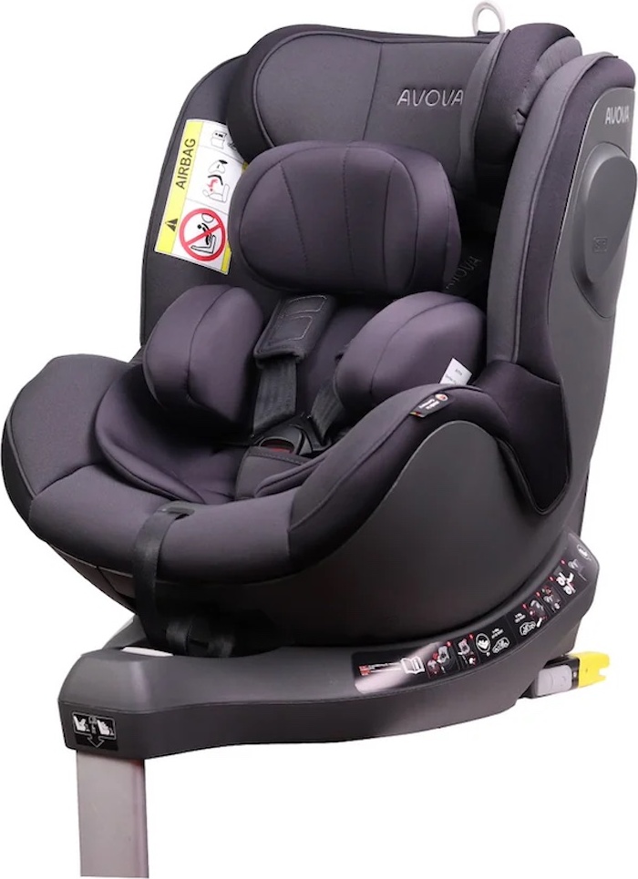 Avova SPERBER-FIX I-SIZE GRUPPE 0+1 KINDERSITZ 40-105cm skupina 0+1 Grau Schwarz