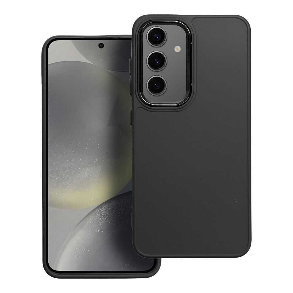 Kryt na mobilný telefón FRAME vhodný pre SAMSUNG S24 čierny