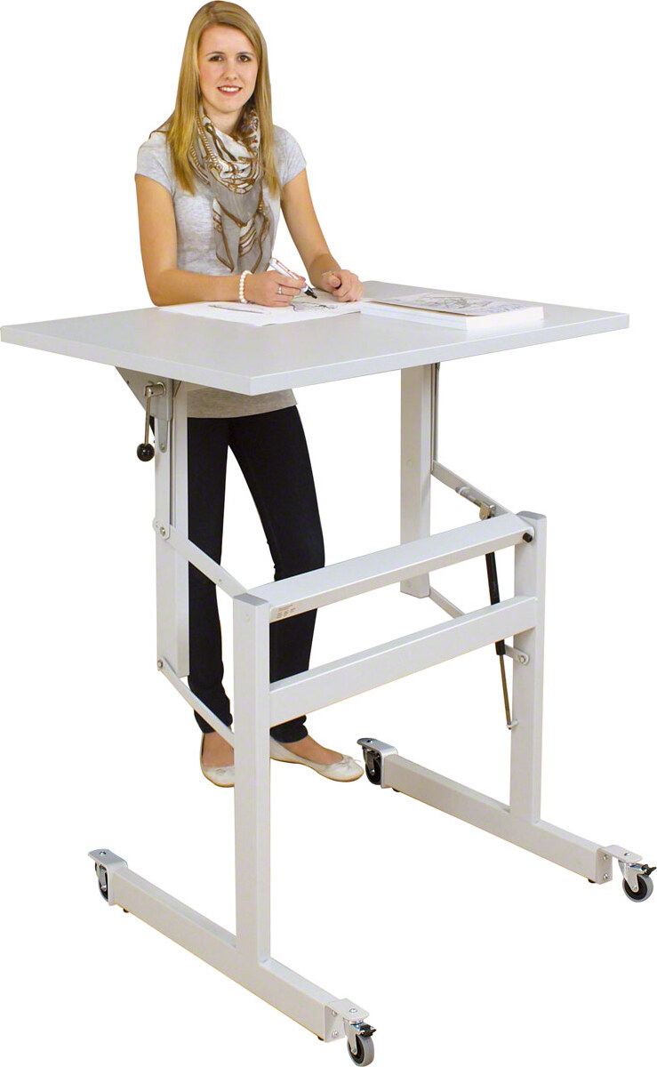 Sport-Tec Sitz- Steharbeitstisch Schreibtisch Sitzarbeitstisch Ergo S 72 18101