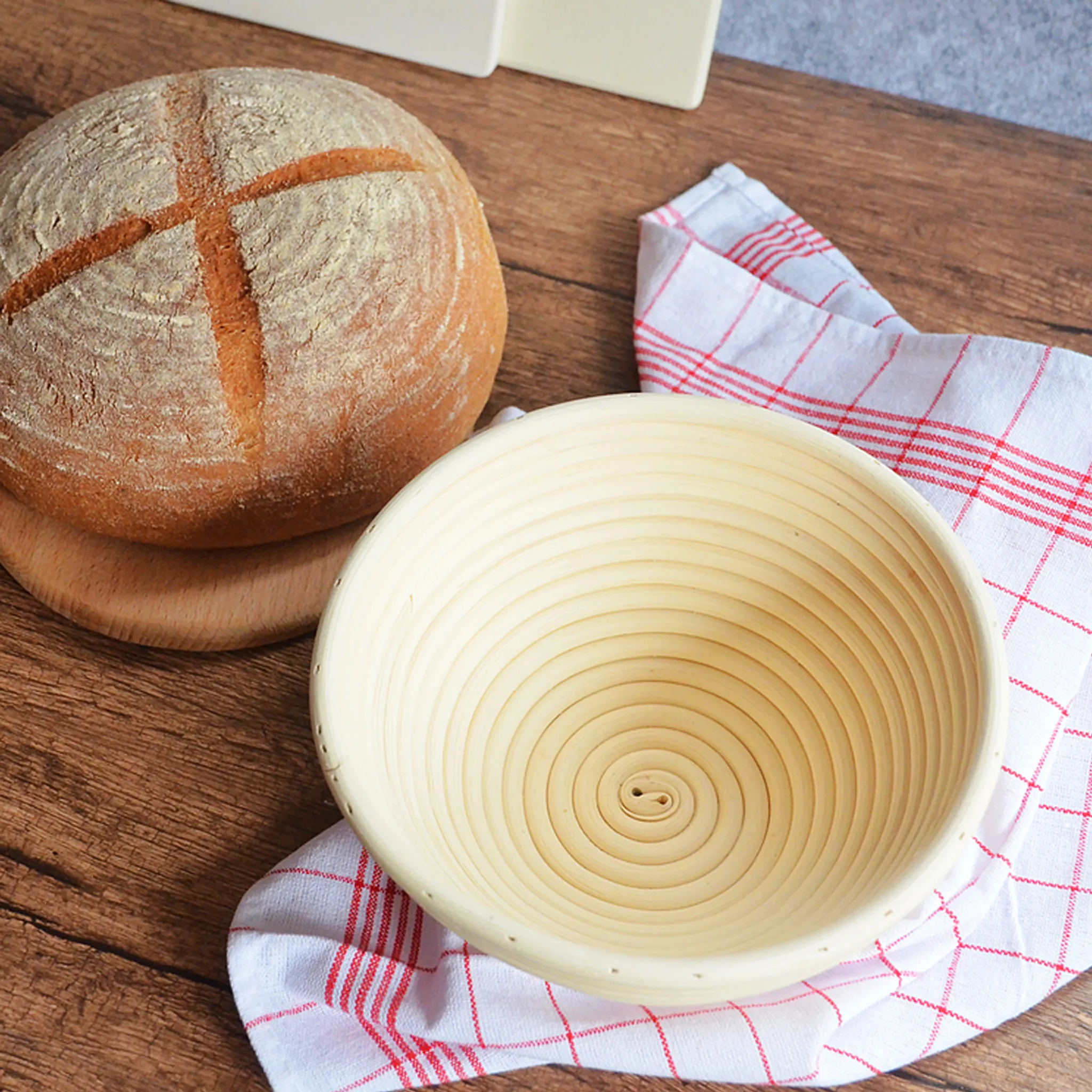 Garkorb Mit Leineneinsatz Benutzen