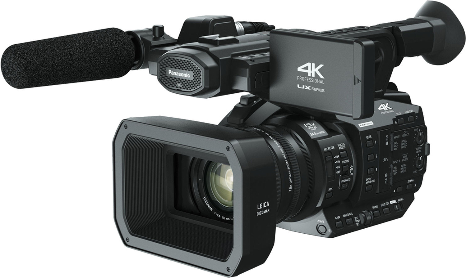 Panasonic AG-UX90 - Camcorder (18 MP, Mos, 17.78 MP, 8.59 MP, 15x, 10x)