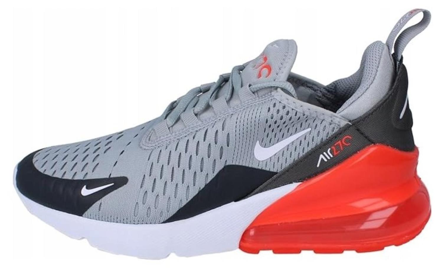 Nike Kinderschuhe 943345039 mit Max Air 270 Dämpfung und sockenähnlichem Mesh-Obermaterial