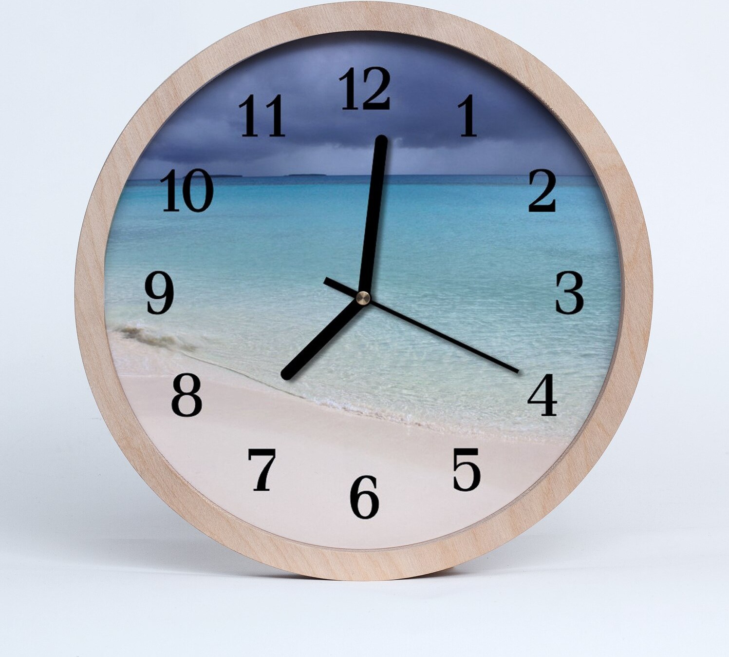tulup Holzuhr 20fi cm wanduhr - Strandlandschaften zdo-20-61943155