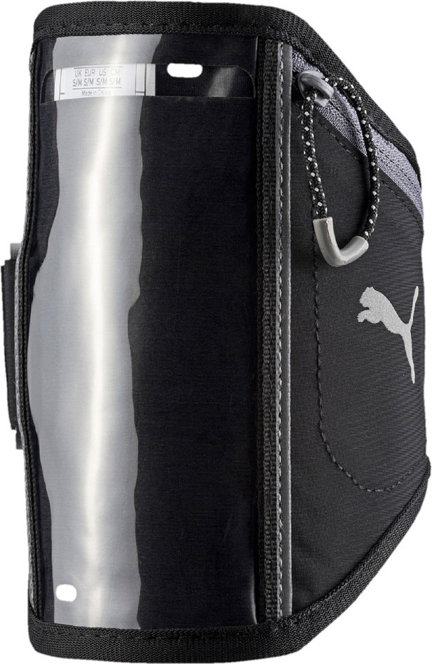 Puma PR I Sport Phone Strap - puma black-quiet shade, veľkosť:S