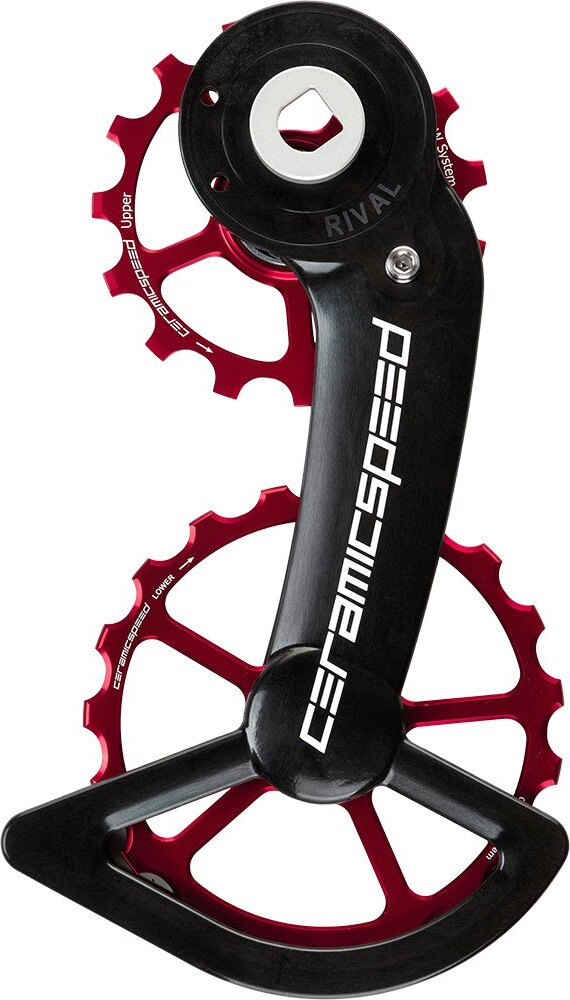 Ceramicspeed Ospw Sram Rival Axs Coated Stützradsystem Rot Rot One Size 110679