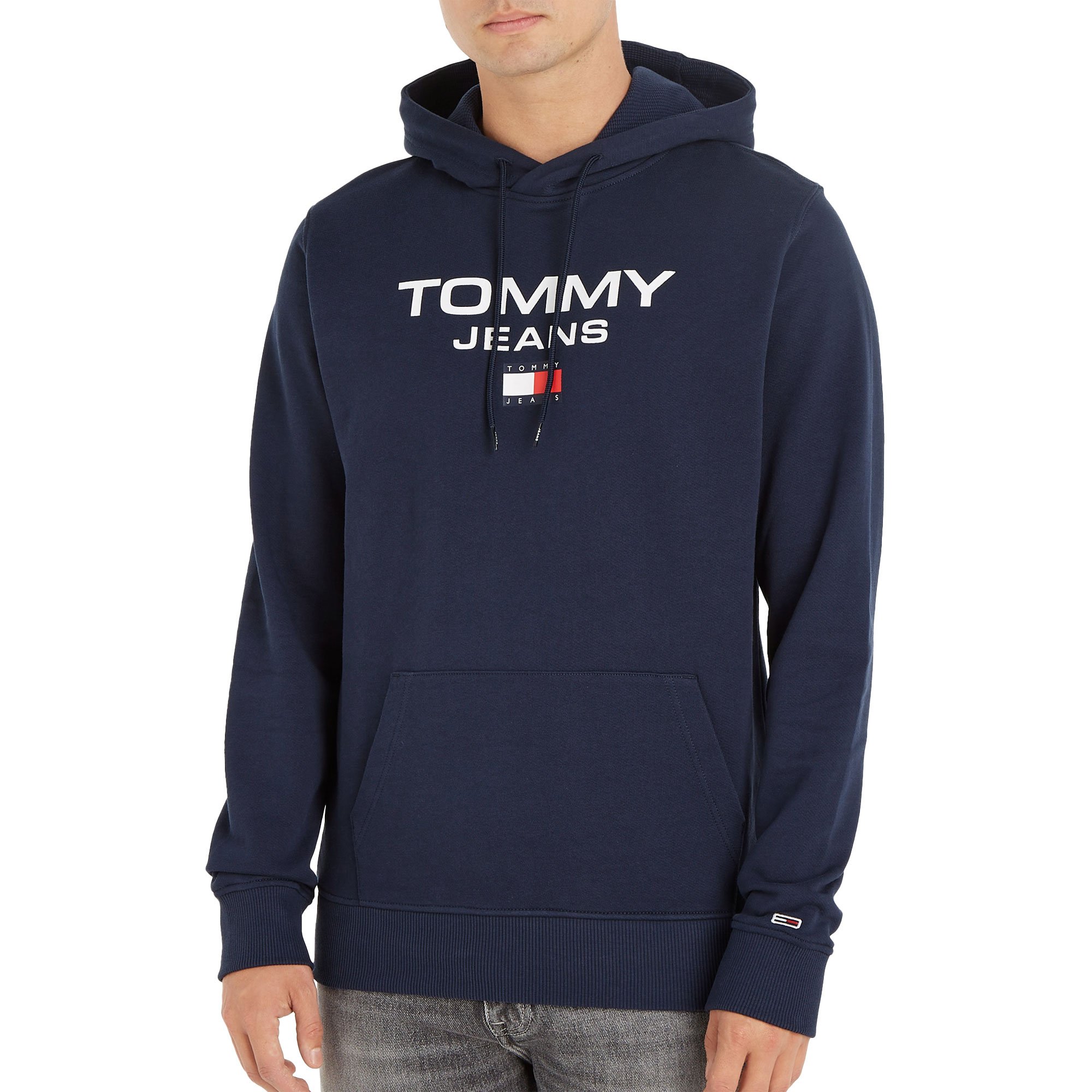 Tommy Jeans TJM REG ENTRY HOODIE Kapuzensweatshirt Herren twilight navy  dunkelblau XL