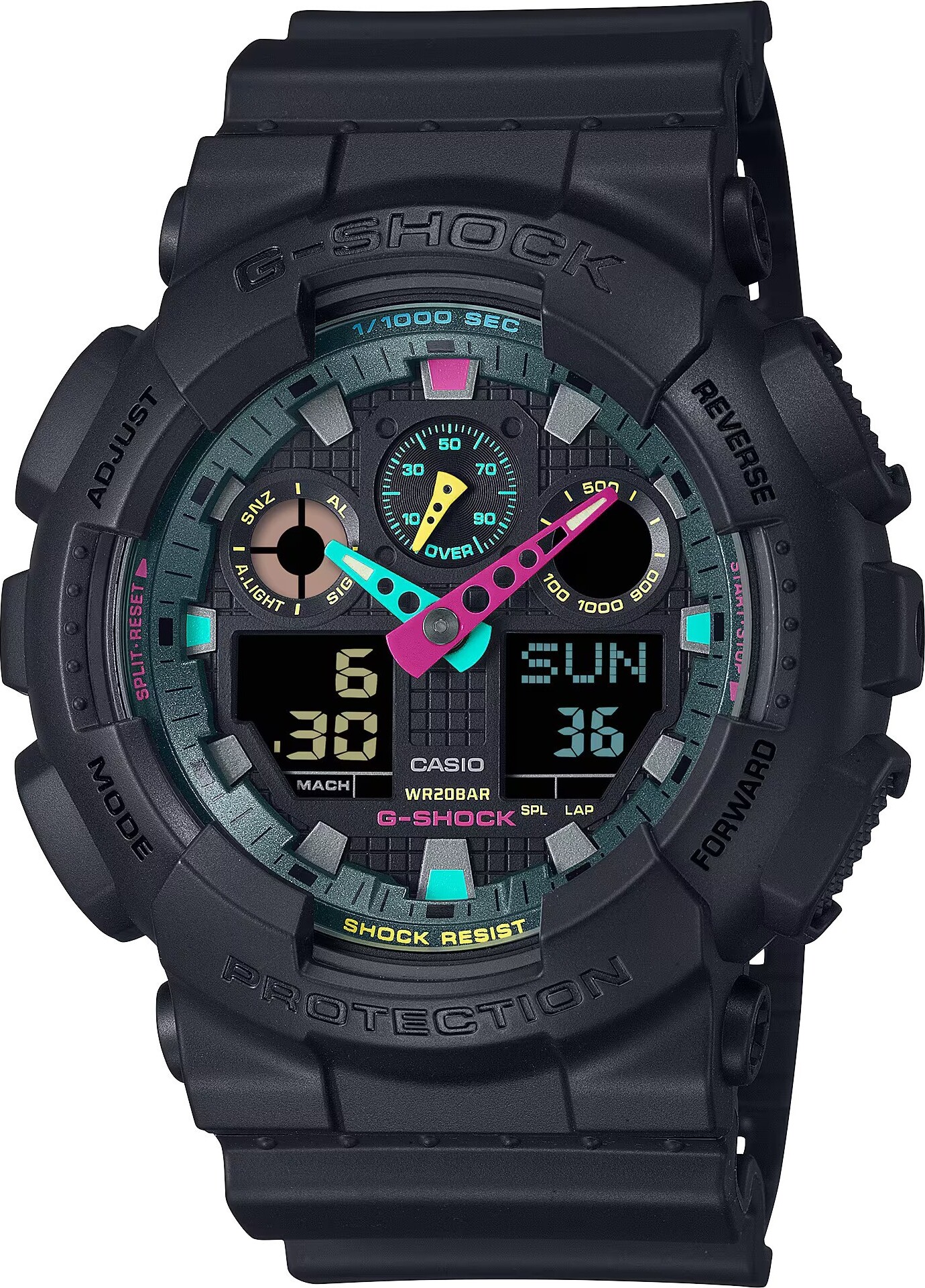 Casio - GA-100MF-1AER - Armbanduhr - Herren - Quarz - G-Shock