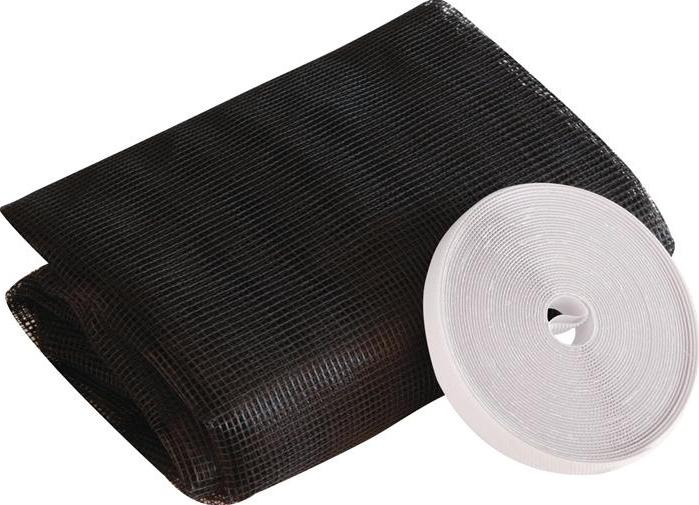 Windhager Fliegengitter H220xB130 cm anthrazit UV-bestndig=Ja 3259