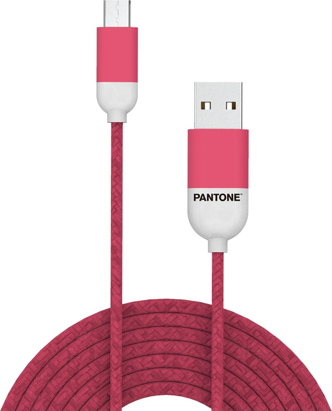 Celly PT-MC001-5P, 1,5 m, Micro-USB A, USB A, USB 2.0, Pink