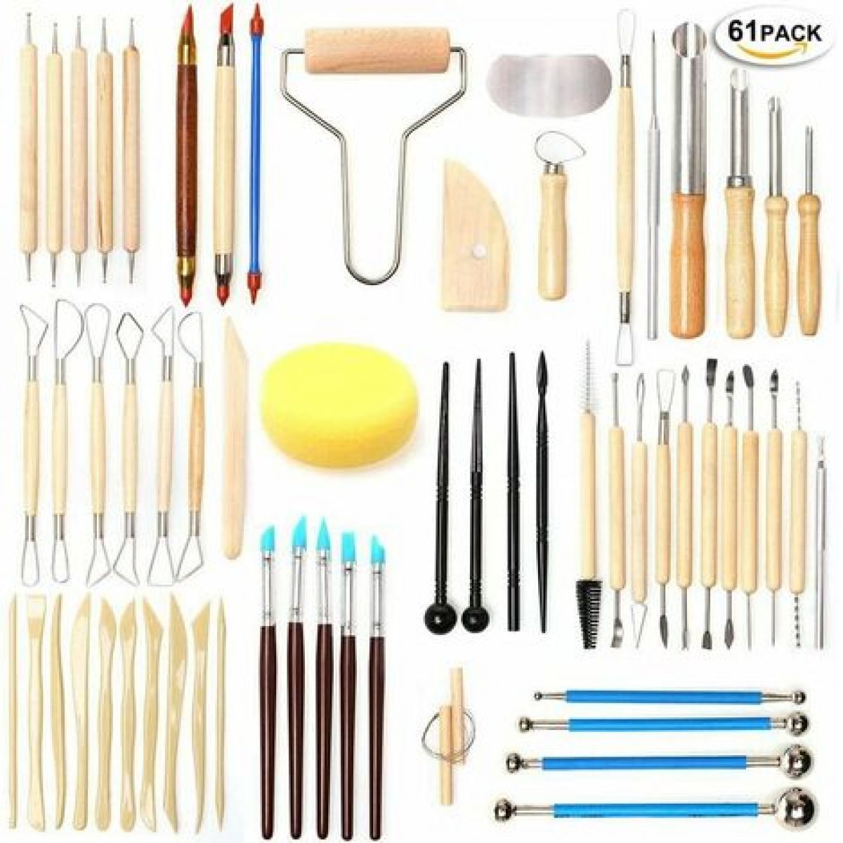 Crrynuo Modellierwerkzeug T?pferwerkzeug Polymer Clay Sculpting Werkzeug KAU-XY-UN-20231024-267