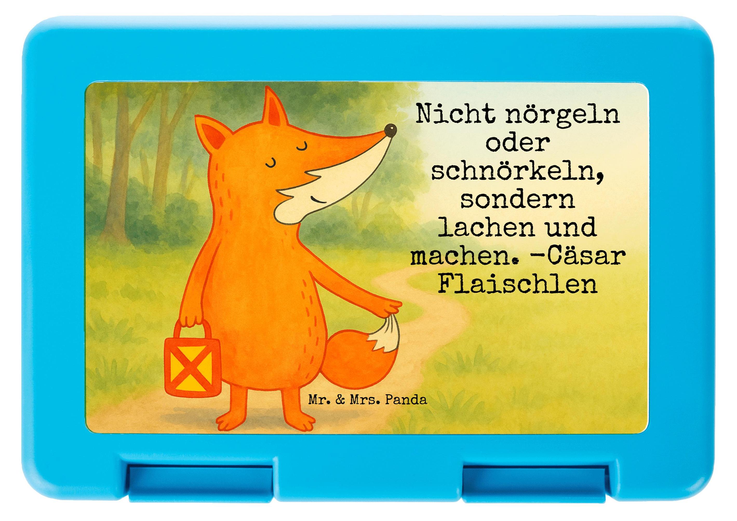 Mr. & Mrs. Panda Vesperbox Fuchs Laterne Design - Weiß - Geschenk, Lunchbox, Sankt Martin, Aufmuntern, Bento Box, Positiv, Snackbox, Meal Prep, Brotbehälter, Optimistisch PD-1968952-STANDARD