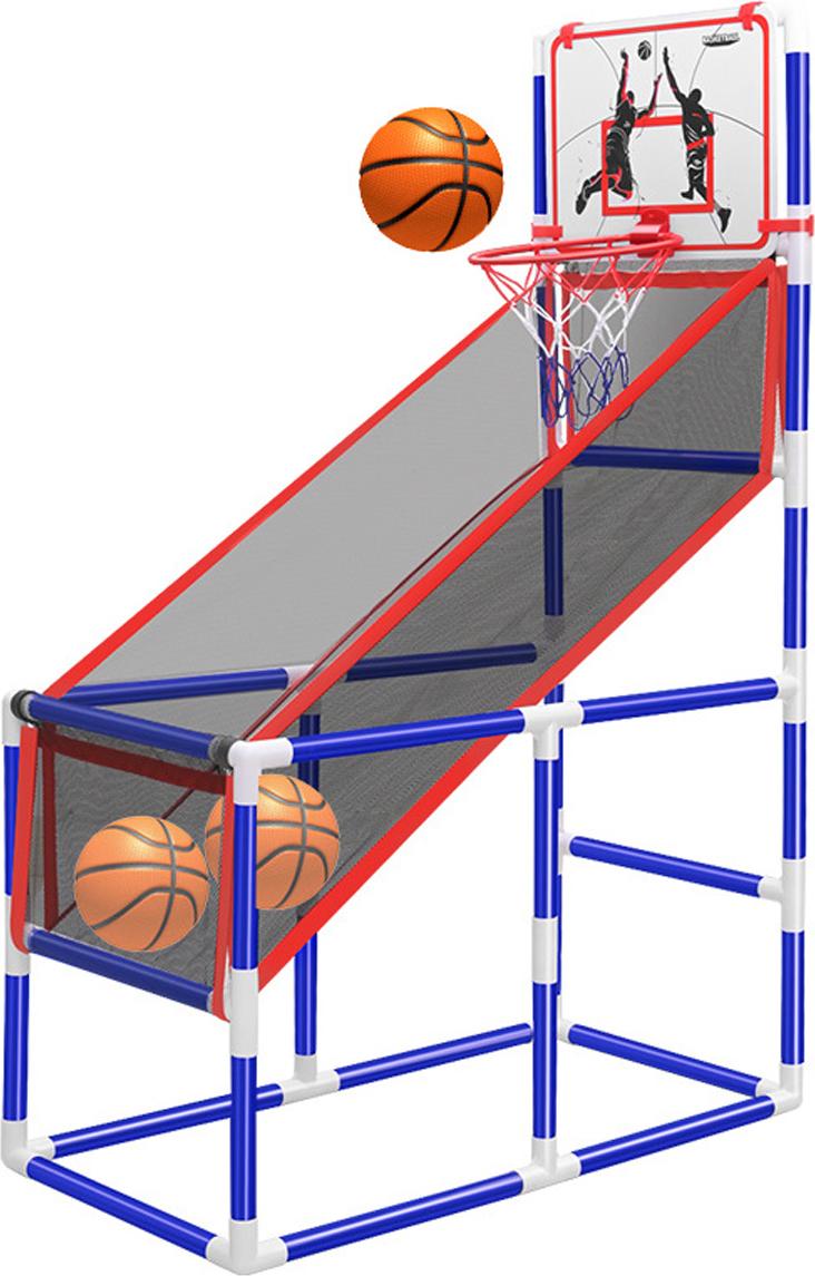 JedBesetzt Basketballkorb, Mini-Basketballkorb mit Basketball für Kinder, Ballspiel im Freien, Basketballkorb-Schießspiel K-MM-26126-8