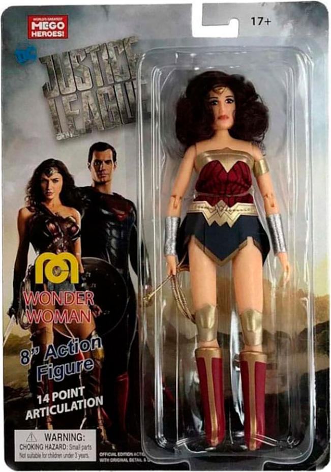 Mego DC Comics Actionfigur Wonder Woman (Gal Gadot) 20 cm MEGO63090