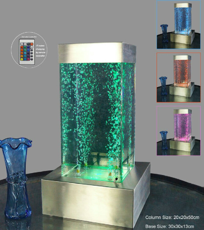 led säule tisch wassersäule säulen dekoration bar laden theken wasser säulen neu