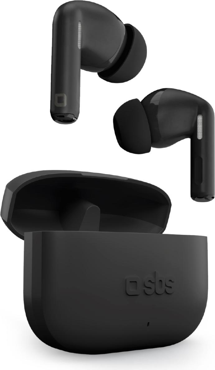 SBS TEEARTWSSPIKEK, True Wireless Stereo (TWS), Hovor / hudba, 50 g, Slúchadlá s mikrofónom, Čierna