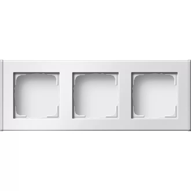 GIRA Installationsprofil 136327 3fach 55 Farbe reinweiss (136327)