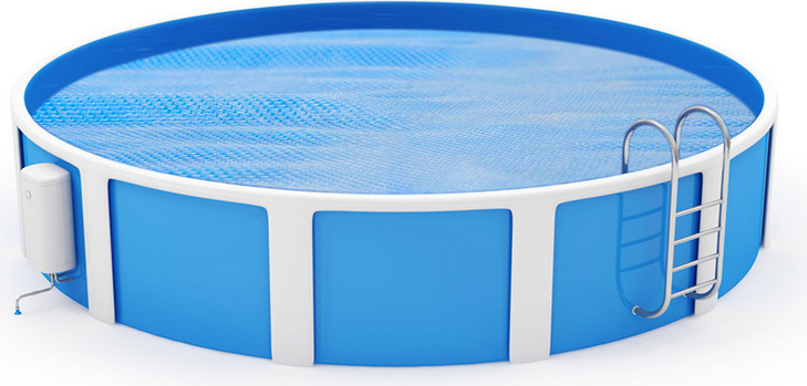 SWANEW Solarfolie Größenauswahl Bubble Pool Grössenauswahl Solarnoppenfolie Solarplane 380CM RL-HG7006-1-UA