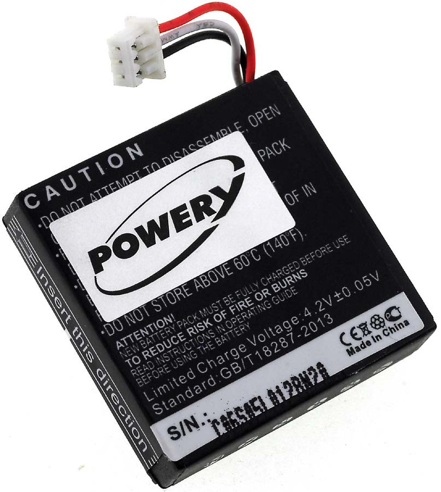 Powery Akku für Logitech H800 G1.84.LOG.1.1E