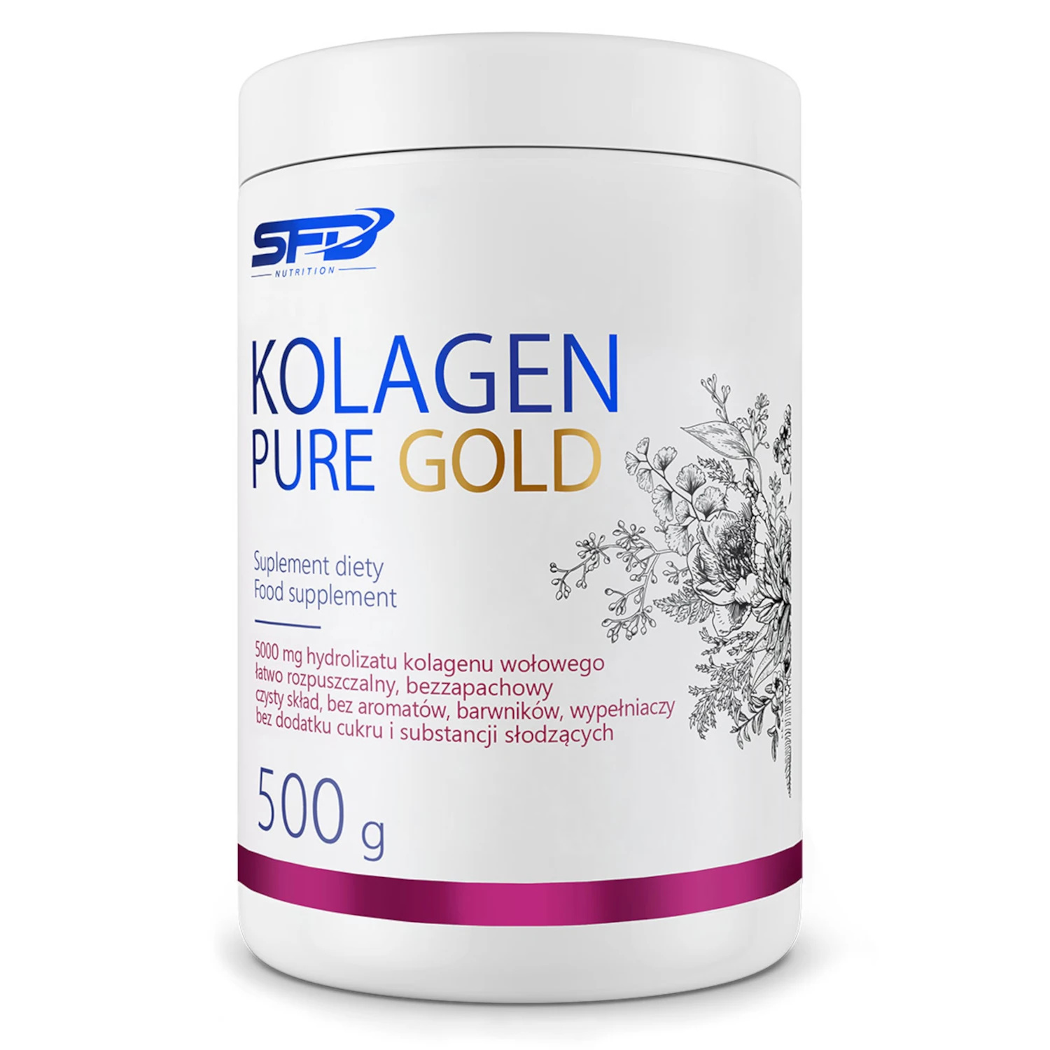 SFD S. A. Kollagen Pure Gold 500 g - SFD