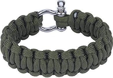 Alomejor Überlebensausrüstung Paracord Armband Notfall -Nutzungswanderungs -Camping -Travel -Geräte