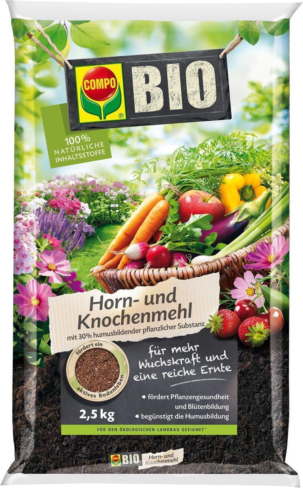 COMPO Horn- und Knochenmehl 2,5 kg 1263102004