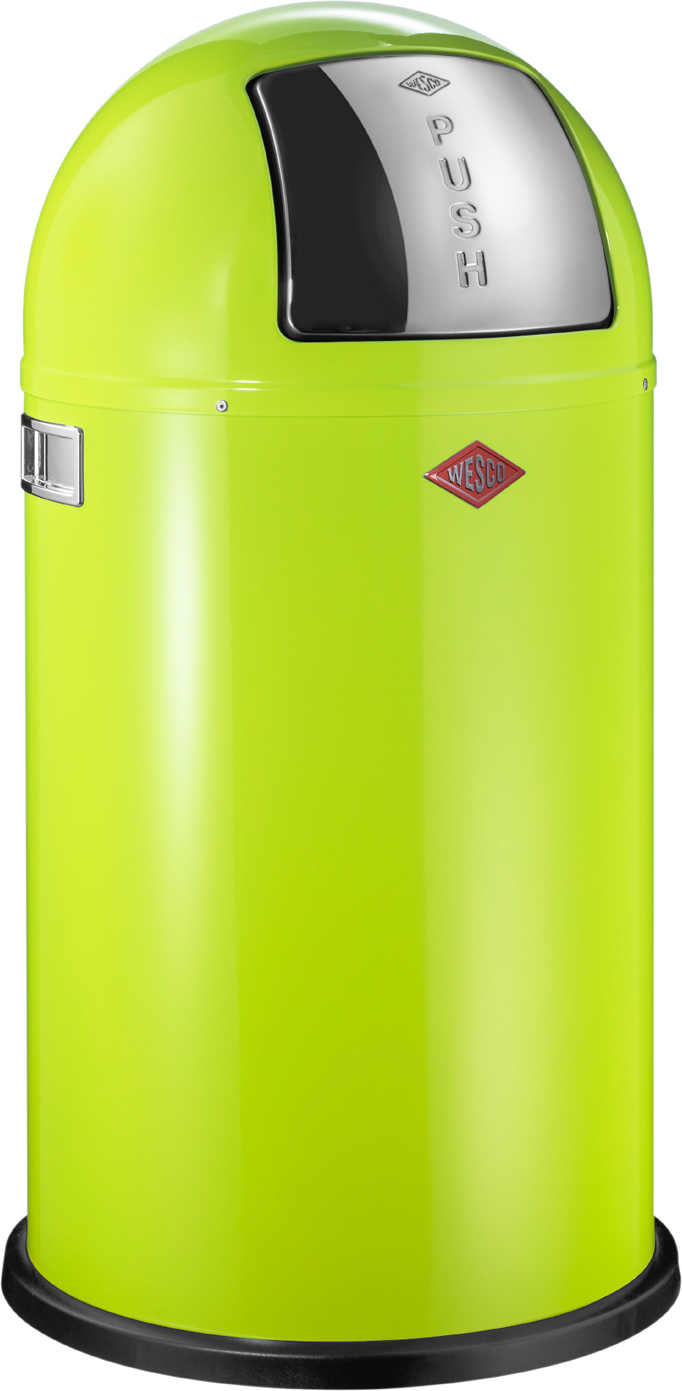 WESCO Collecteur de déchets 175831-20 PUSHBOY en VERT