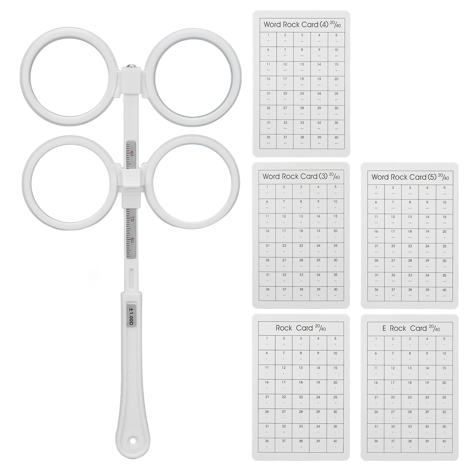 Flipper optique, instrument d'optométrie à lentille flip en