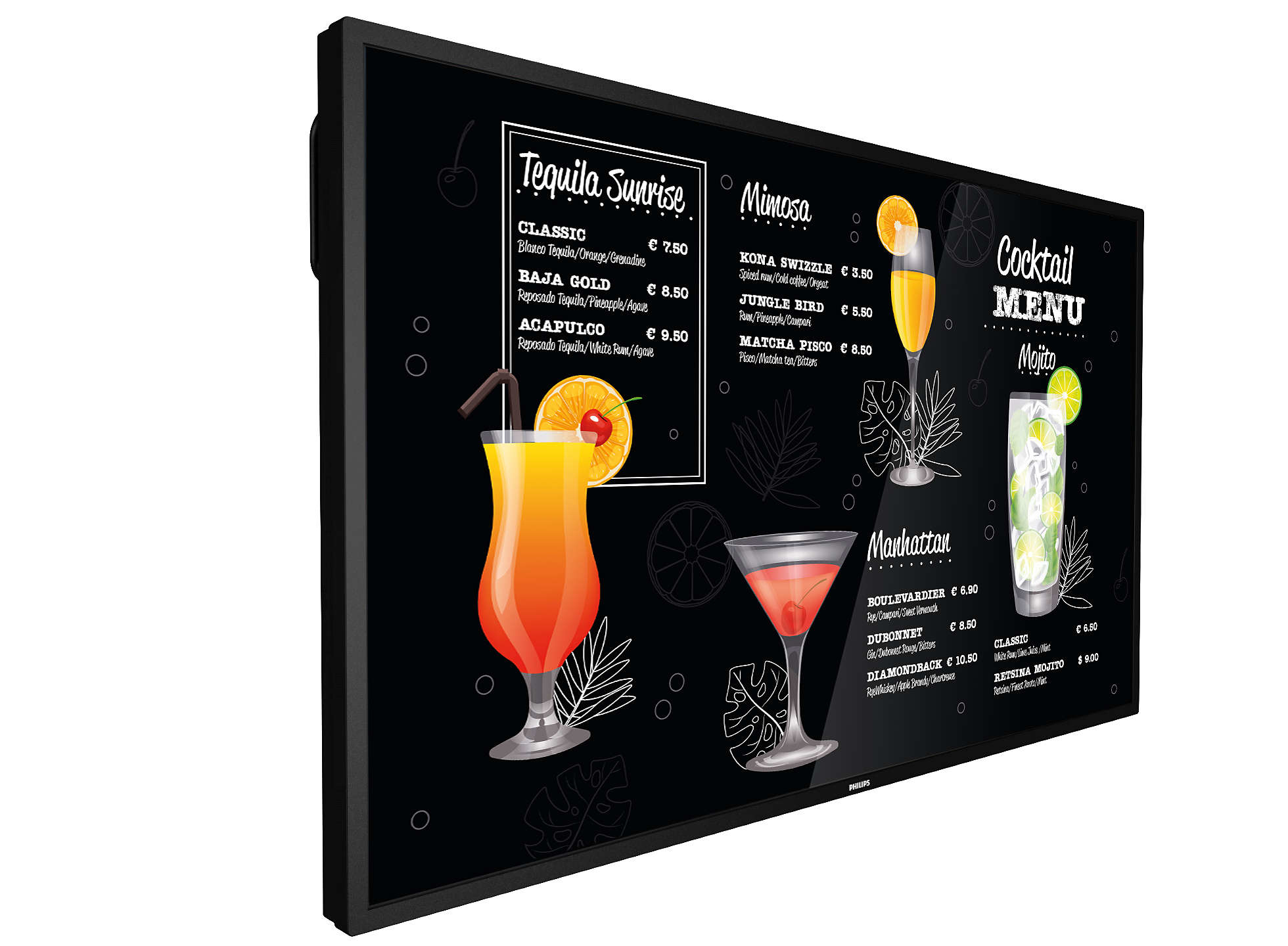 Monitory Philips P-Line 55" 4K Ultra HD 750 cd/m² čierna