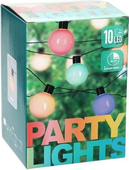 ProGarden PartyLight LED Partylicht - 10 Lichter Multi