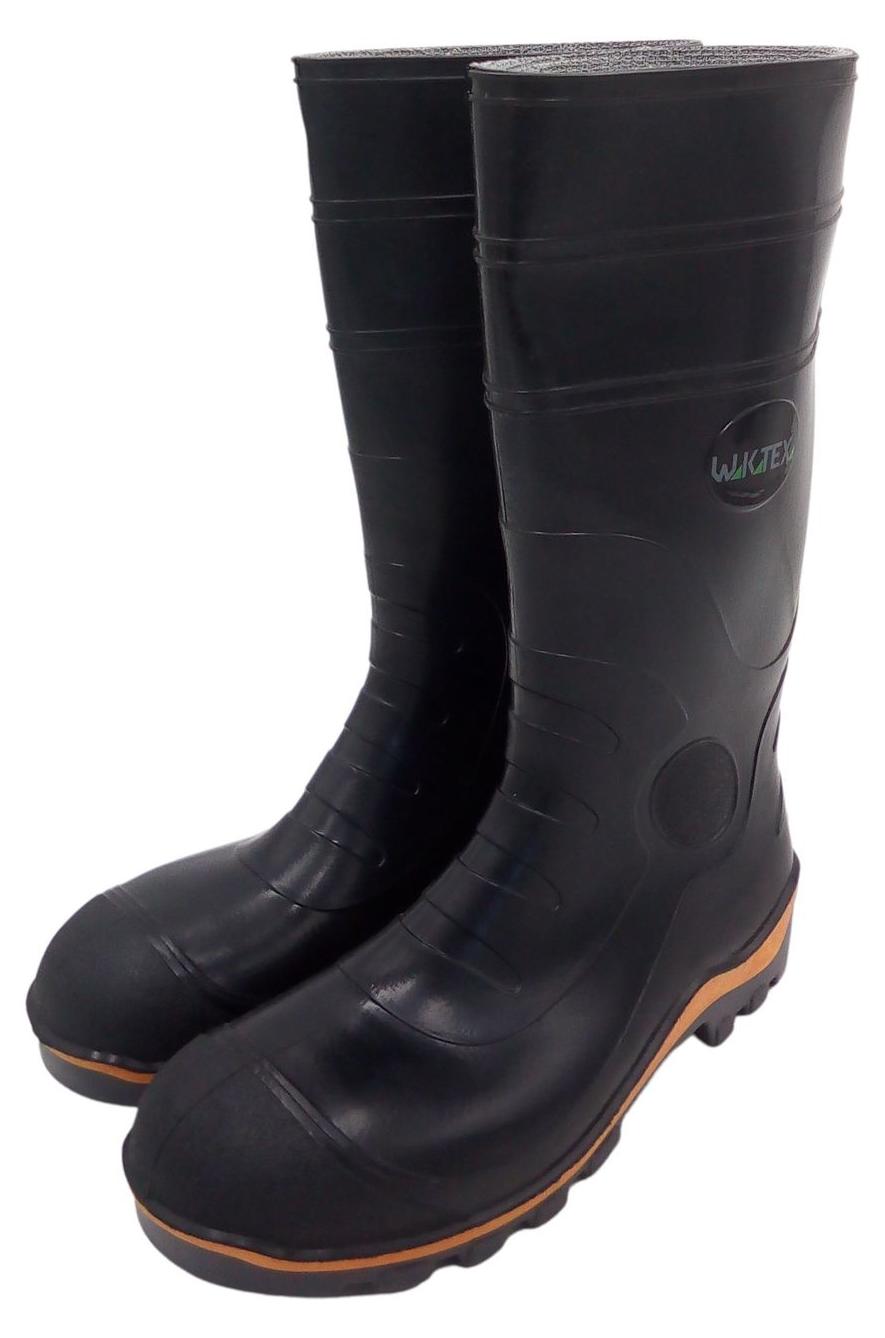 W.K.TEX. GmbH Sicherheitsstiefel Stefano S5 Stahlkappe Arbeitsstiefel Baustiefel Regenstiefel