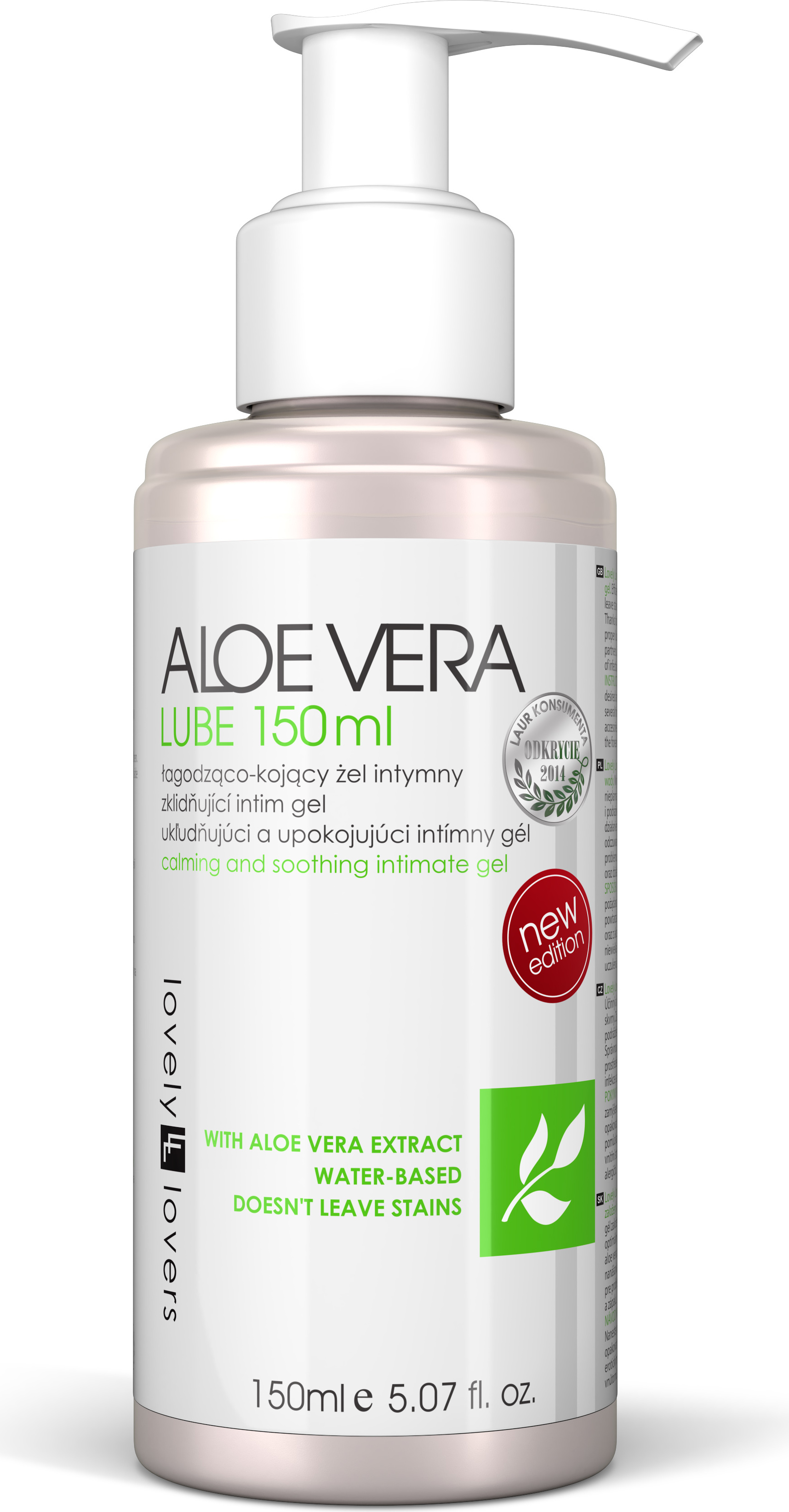 Lovely Lovers - ALOE VERA Gleitgel, beruhigendes Intimgel