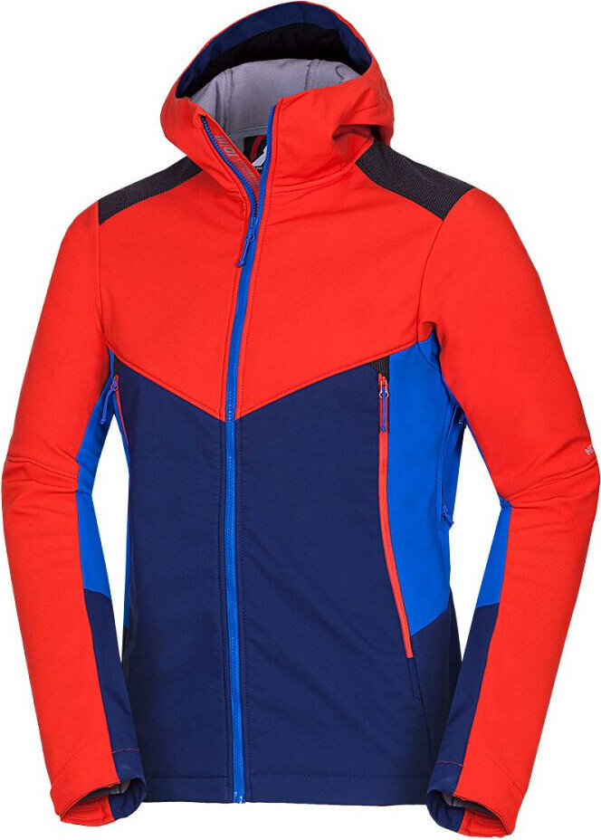 Jacke NORTHFINDER Dylan 10/10 Rot/Blau Rot XXL
