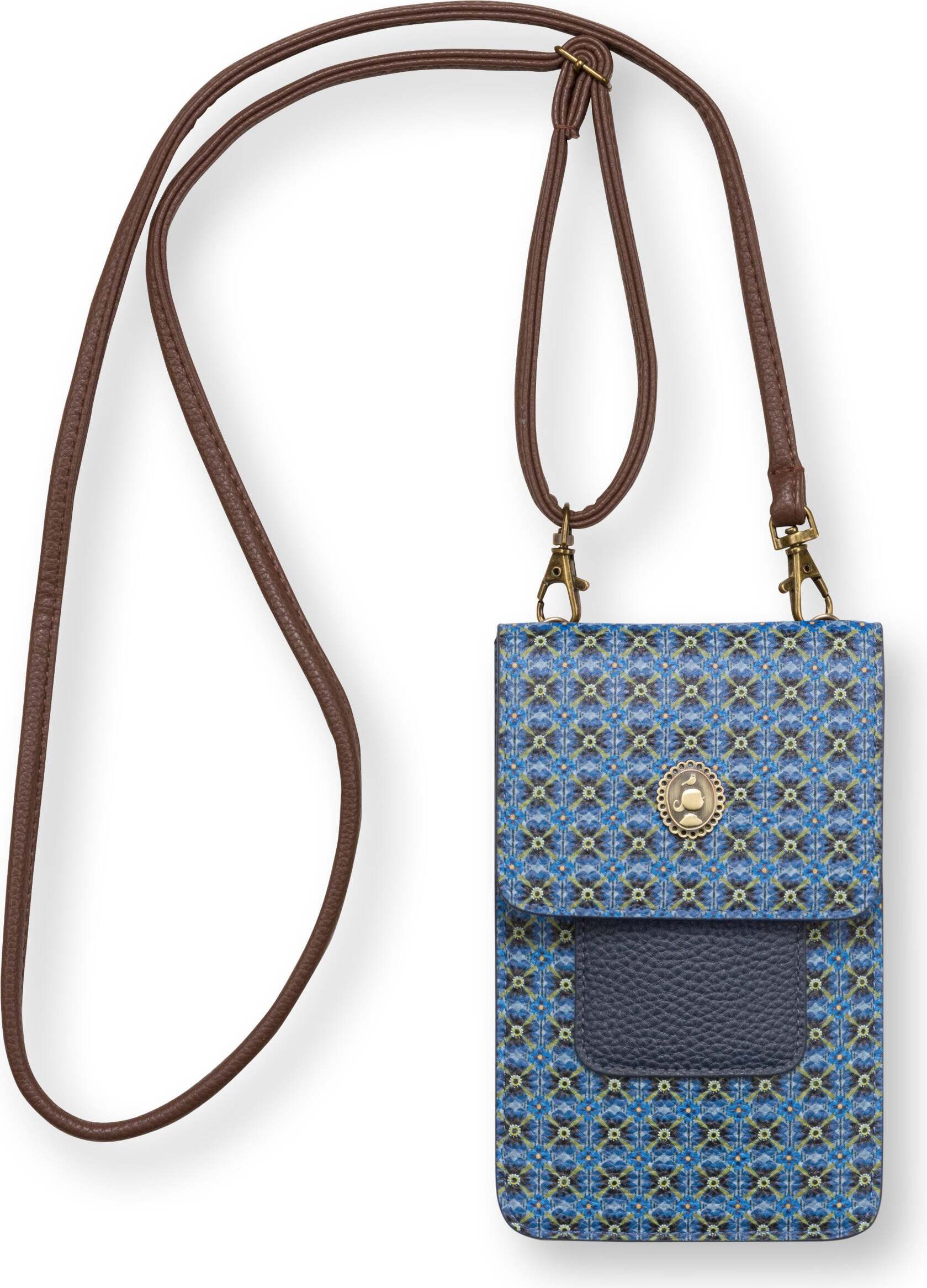 Pip Studio Phone Bag Clover AL Blue