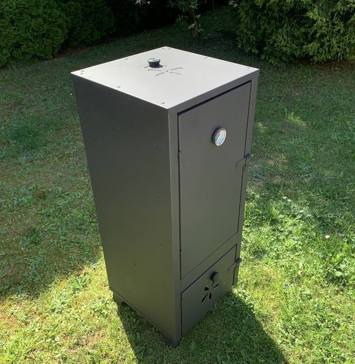 Räucherofen Räucherei Räucherschrank Räucherkammer Stahl