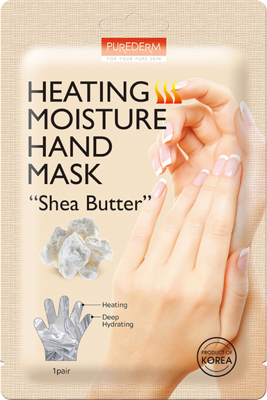 purederem PUREDERM - Wärmende Feuchtigkeits-Handmaske ,,Shea Butter'', 30g - Wärmende - feuchtigkeitsspendende Handmaske