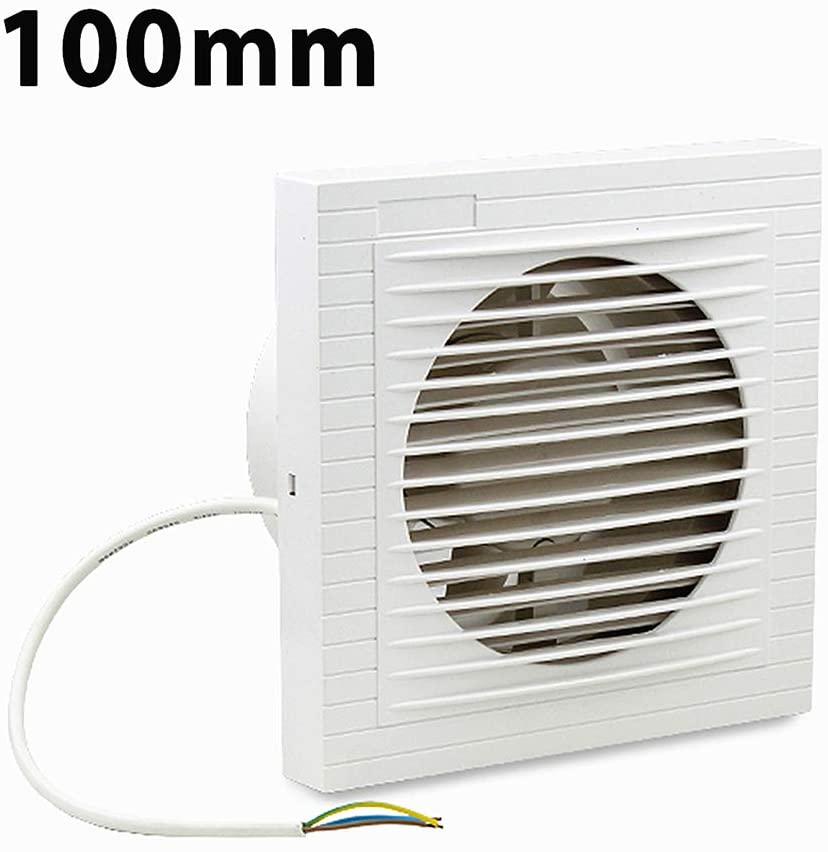 VINGO® Lüfter Abluft Ventilator Ø 100 mm in weiß Badlüfter Küche Einbaulüfter 220v CE Zertifikation Deckenlüfter
