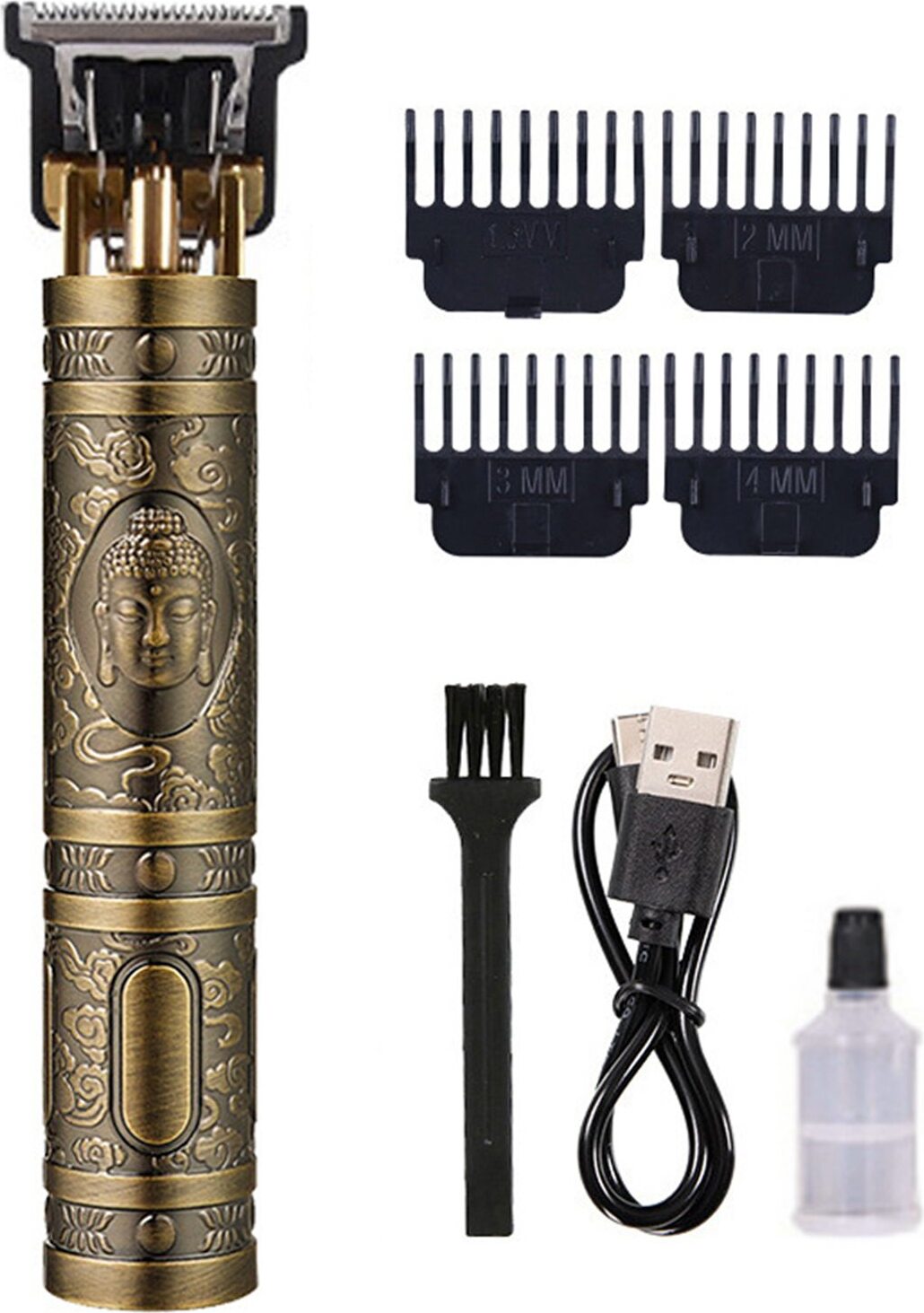 Lixada Haarschneider für Männer Professionelle Cordless Hair Trimmer Grooming Kit Haarschneidegerät für Baby Geschenk K_LMH00012BZ-2_250523_69151