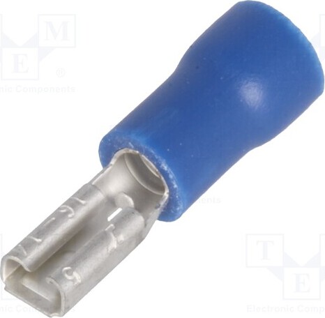 TNE 20x Verbinder: flach 2,8mm weiblich 1,5÷2,5mm2 0,5mm isoliert ST-002/B Isolierte Konn _1GH_ST-002/B